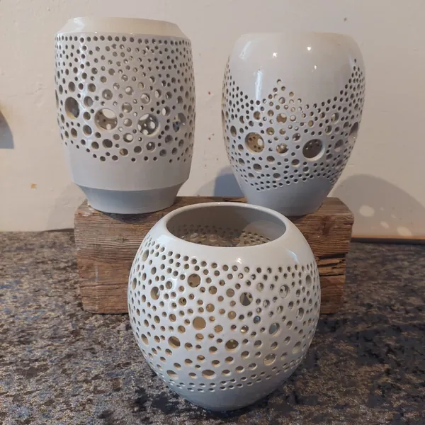 Trio Lichtvasen